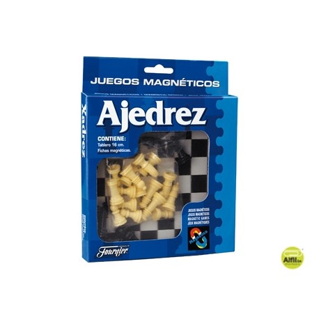 JUEGOS DE MESA AJEDREZ MAGNETICO 20X16 1X2,2