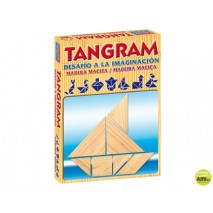 JUEGOS DE MESA FALOMIR TANGRAMDE MADERA