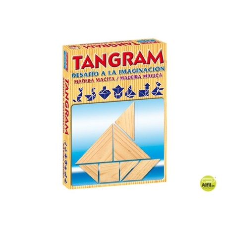 JUEGOS DE MESA FALOMIR TANGRAMDE MADERA