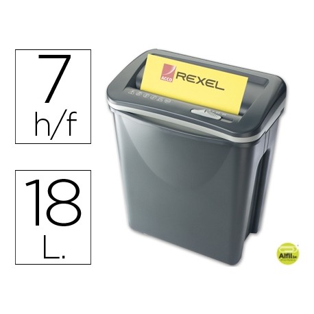 DESTRUCTORA DE DOCUMENTOS GBC V30WS CAPACIDAD 7 H DESTRUYE GRAPAS CLIPS Y TARJETAS