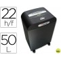 DESTRUCTORA DE DOCUMENTOS MERCURY RDS-2250 CAPACIDAD DE CORTE 22 H DESTRUYE GRAPAS CLIPS CD Y TARJET
