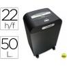 DESTRUCTORA DE DOCUMENTOS MERCURY RDS-2250 CAPACIDAD DE CORTE 22 H DESTRUYE GRAPAS CLIPS CD Y TARJET