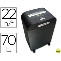 DESTRUCTORA DE DOCUMENTOS MERCURY RDS-2270 CAPACIDAD DE CORTE 22 H DESTRUYE GRAPAS CLIPS CD Y TARJET