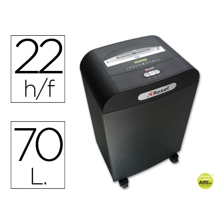 DESTRUCTORA DE DOCUMENTOS MERCURY RDS-2270 CAPACIDAD DE CORTE 22 H DESTRUYE GRAPAS CLIPS CD Y TARJET