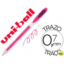 BOLIGRAFO UNI-BALL ROLLER UM-120 SIGNO 0,7 MM TINTA GEL COLOR ROSA