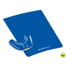 REPOSAMUNECAS FELLOWES DESLIZANTE ERGONOMICO GEL AZUL