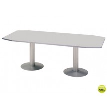 MESA REUNION MEETING 3003AT02 ESTRUCTURA ALUMINIO TABLERO GRIS 220X100X72CM