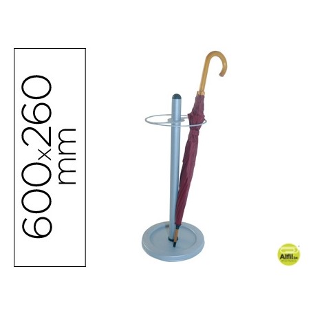 PARAGUERO METALICO ALTO 60CM DIAMETRO DE 26CM