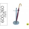 PARAGUERO METALICO ALTO 60CM DIAMETRO DE 26CM