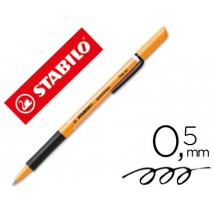 ROTULADOR STABILO ROLLER VISCONEGRO 0,5
