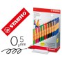 ROTULADOR STABILO ROLLER VISCOEXPOSITOR DE 60 UNIDADES