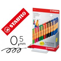 ROTULADOR STABILO ROLLER VISCOEXPOSITOR DE 60 UNIDADES