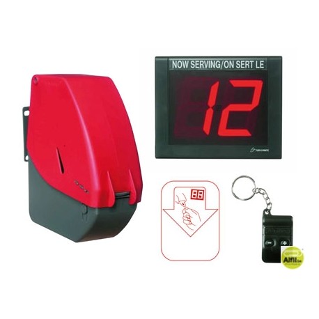 TURNOMATIC KIT -INDICADOR TRANSFOMADOR MANDO DISPENSADORROTULO Y TICKETS