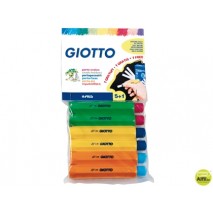 PORTATIZAS PLASTICO GIOTTO BLISTER DE 5 + 1 DE REGALO