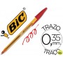 BOLIGRAFO BIC CRISTAL PUNTA FINA ROJO