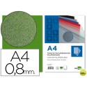 TAPA ENCUADERNACION LIDERPAPEL POLIPROPILENO A4 0.8MM VERDE