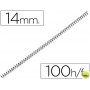 ESPIRAL METALICO Q-CONNECT 56 4:1 14MM 1MM