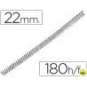 ESPIRAL METALICO Q-CONNECT 56 4:1 22MM 1,2MM