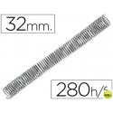 ESPIRAL METALICO Q-CONNECT 56 4:1 32MM 1,2MM