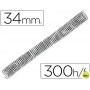 ESPIRAL METALICO Q-CONNECT 56 4:1 34MM 1,2MM