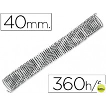 ESPIRAL METALICO Q-CONNECT 56 4:1 40MM 1,2MM