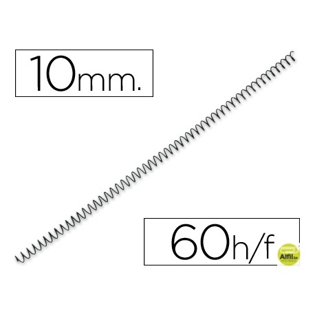 ESPIRAL METALICO Q-CONNECT 64 5:1 10 MM 1MM
