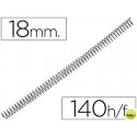 ESPIRAL METALICO Q-CONNECT 64 5:1 18MM 1,2MM