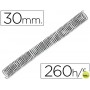 ESPIRAL METALICO Q-CONNECT 64 5:1 30MM 1,2MM