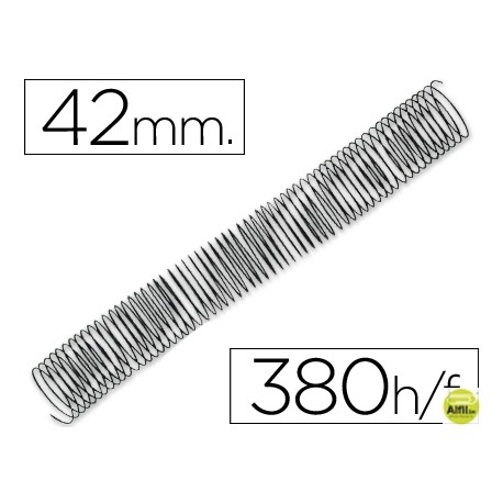 ESPIRAL METALICO Q-CONNECT 64 5:1 42MM 1,2MM