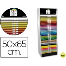 CARTULINA GUARRO 50X65 CONTENIDO A 50 HOJAS BLANCAS+ 25 HOJAS X11 COLORES 185GRS