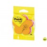 BLISTER PAPELERIA 3M 2007H CUBO DE NOTAS POS IT FORMA DE FLOR -225 HOJAS-