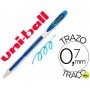 BOLIGRAFO UNI-BALL ROLLER UM-120 SIGNO 0,7 MM TINTA GEL COLOR AZUL CLARO