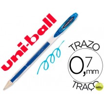 BOLIGRAFO UNI-BALL ROLLER UM-120 SIGNO 0,7 MM TINTA GEL COLOR AZUL CLARO