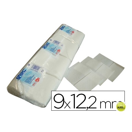 SERVILLETA MINI SERVIS BLANCA 9X12'2 CMS PAQUETE DE 400 1 CAPA