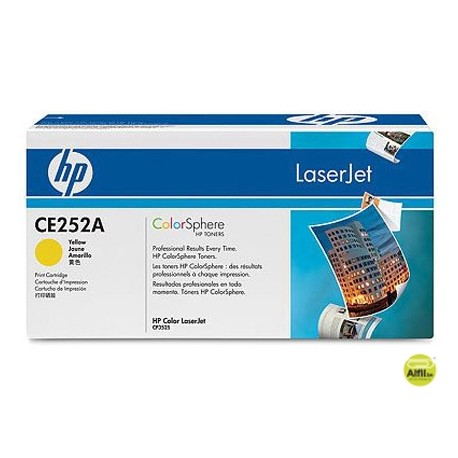 TONER HP LASERJET COLOR CP3525AMARILLO 7.000 PAG