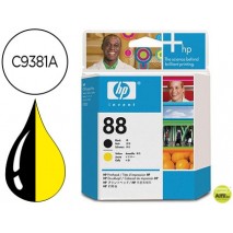 INK-JET HP N. 88 CABEZAL NEGRO/AMARILLO