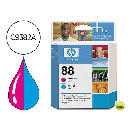 INK-JET HP N. 88 CABEZAL MAGENTA/CIAN