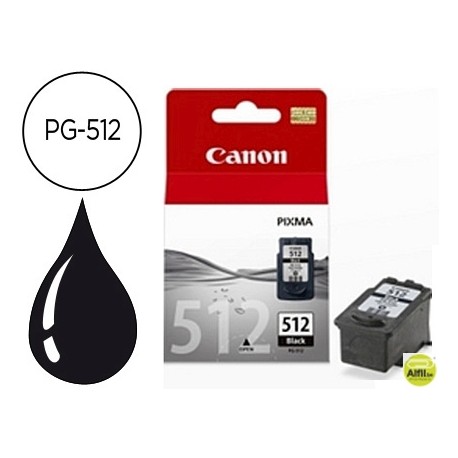 INK-JET CANON PG-512 NEGRO PIXMA MP240/260/480