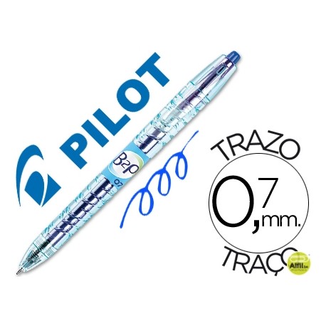 BOLIGRAFO PILOT GEL B2P AZUL