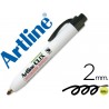 ROTULADOR ARTLINE CLIX PIZARRAEK-573A NEGRO PUNTA RETACTIL REDONDA 2,00 MM