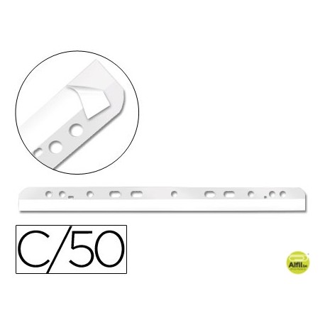 TIRA MULTITALADRO AUTOADHESIVAQ-CONNECT PARA DOCUMENTOS A-4 Y A-5 PACK DE 50 UNIDADES