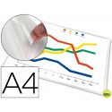 FUNDA AUTOADHESIVA Q-CONNECT TAMAÑO A-4 210X297MM PACK DE 5 UNIDADES