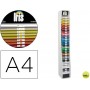 CARTULINA GUARRO DIN-A4 CONTENIDO B 11 COLORES