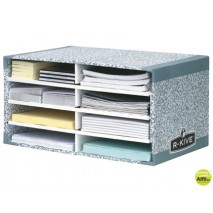 MODULO CLASIFICADOR CARTON FELLOWES CON 8 COMPARTIMENTOS 490X310X260MM
