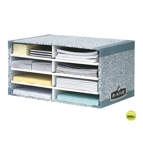 MODULO CLASIFICADOR CARTON FELLOWES CON 8 COMPARTIMENTOS 490X310X260MM