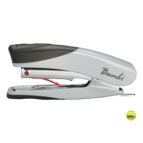 GRAPADORA REXEL BAMBI COLORES OPACOS CAPACIDAD DE 10 HOJAS -CON CAJA DE GRAPAS N. 25
