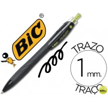 BOLIGRAFO BIC REACTION ECOLOGICO NEGRO -RETRATIL TINTA DE ACEITE