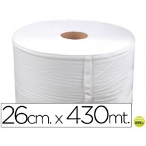 BOBINA CELULOSA INDUSTRIAL 26 CMS DE ANCHO X 400 MTS APROX DIAMETRO 33,5 CM PARA EL DISPENSADOR 4682