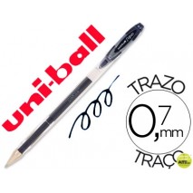 BOLIGRAFO UNI-BALL ROLLER UM-120 SIGNO 0,7 MM TINTA GEL COLOR NEGRO