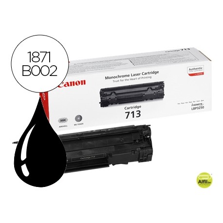 TONER CANON CRG713 NEGRO LASER LPB3250